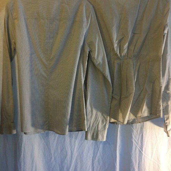 James Perse Striped Dress Shirts Lot of 2 - Picture 10 of 11